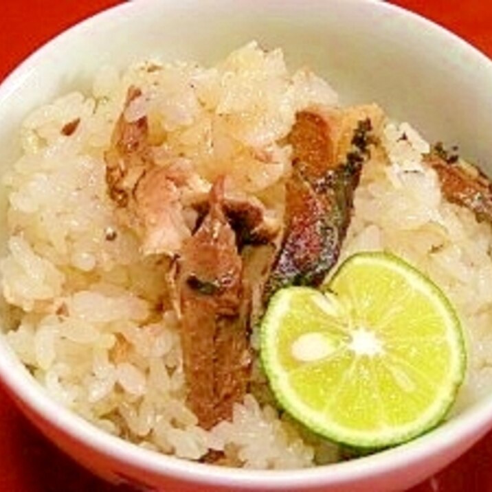 秋刀魚の炊き込みご飯